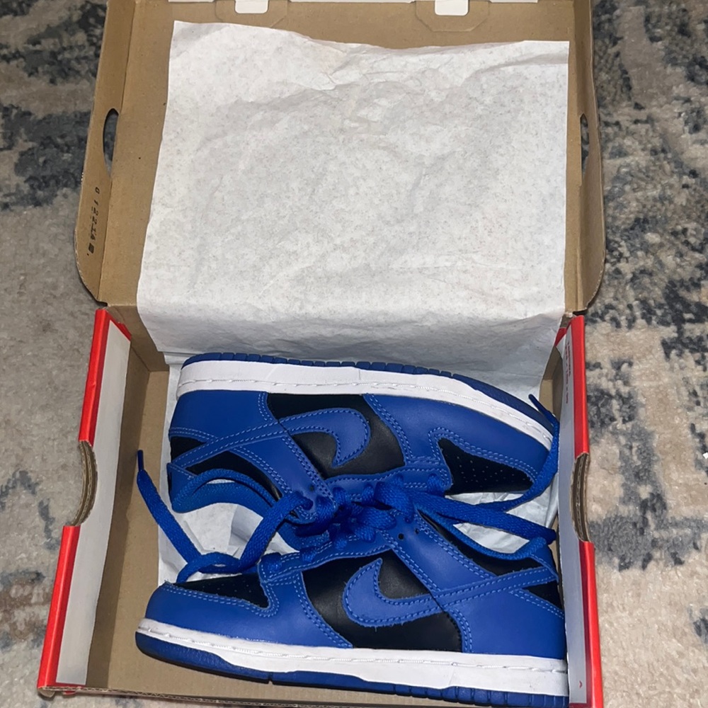 Nike dunks worn 1 time
